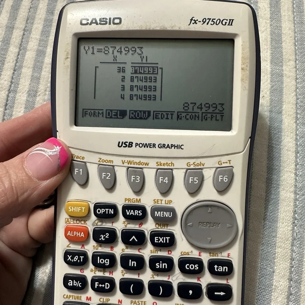 Casio‎ FX-9750Gii USB Powered 21-Digit Large LCD Standard Graphing Calculator